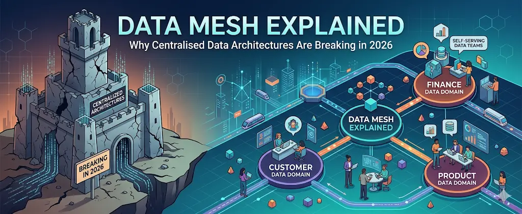 Data Mesh Explained Why Centralised Data Architectures Are Breaking in 2026