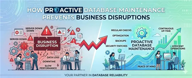 How Proactive Database Maintenance Prevents Business Disruptions