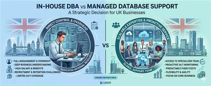 In-House DBA vs Managed Database Support in UK businesses 